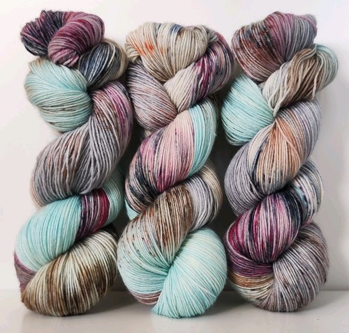 Handgefärbte sockenwolle 100g - sockenwolle,