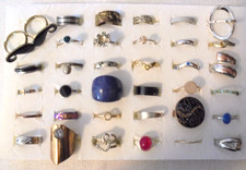 Sammlung Konvolut 35 Ringe