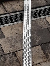 Aluminium 1mm Eckschutz Winkel Lochblech L-Profil  7cmx3cm    2,50 m