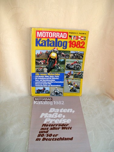 Motorrad katalog 1982 - katalog, 1982,