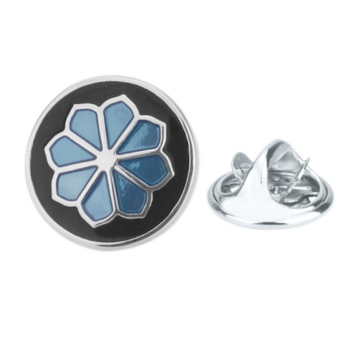 Herren emaille brosche - herren,