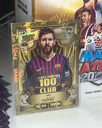 Topps lionel messi all - messi, all-time