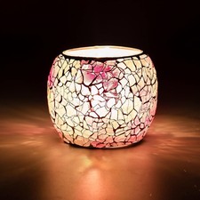 Mosaik kerzenhalter aus glas - aus, 6