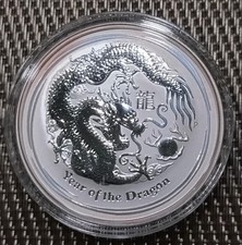 1 OZ  Silber Lunar II Drache
