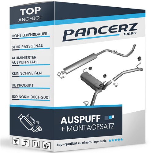 Auspuff für opel astra 6 - astra, j