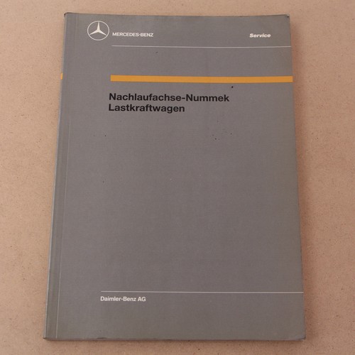 Mercedes lkw nachlaufachse - mercedes,