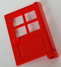 Lego Tür 3861 rot 1x4x5 Basic