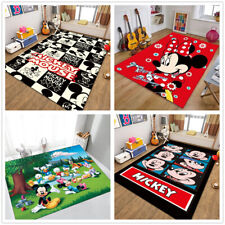 3D Mickey Mouse Minnie Bodenmatte Türmatte Kinder Teppich Schlafzimmer Fußmatten