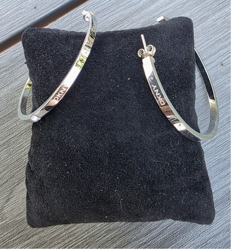 Dkny creolen silber mit - creolen,