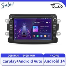 Android 14 Autoradio Für Renault Dacia Duster Dokker Carplay GPS NAV WIFI RDS BT