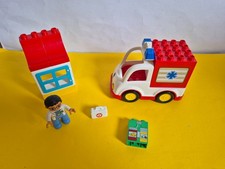 Lego Duplo Krankenhaus Krankenwagen ; wie Set 10527