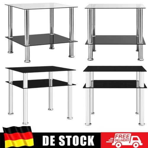 Beistelltisch hartglas - beistelltisch,