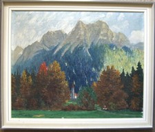 ::P. GERMER OIL PAINTING