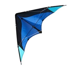 Lenkdrachen Elliot Delta Basic Blue-Black 1013507 Blau 117 x 59 cm