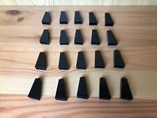 Lego 20x 4460a Dachstein Schwarz Black Slope 75 2 x 1 x 3 Open Stud Schrägstein