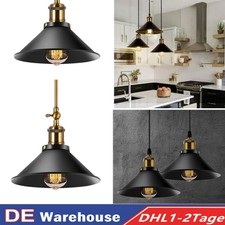 E27 Pendelleuchte Vintage Industrielampe Hängeleuchte Deckenlampen Retro Licht