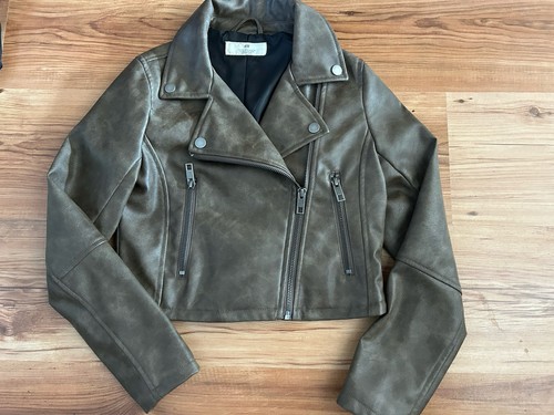 Kunstlederjacke gr 146 - kunstlederjacke, gr.146