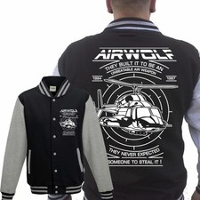 Airwolf Collegejacke GRAU