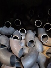 Rohrbogen Stahlrohrbogen Schweißbogen Stahl 90°  26,9 mm