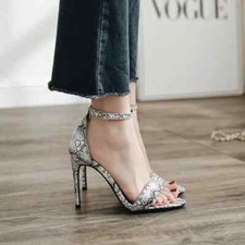 Sandalen Stilett Stift 12 CM