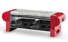 Kleines Raclette 2 Personen Heißer Stein H.Koenig RP2 Raclettegerät für Single