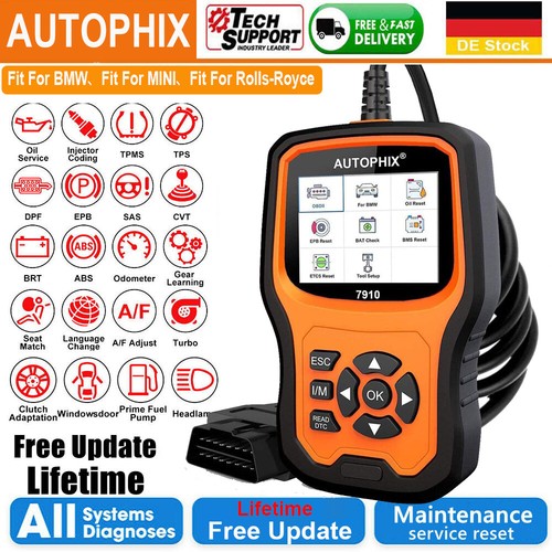 Autophix 7910 fit - fit, bmw