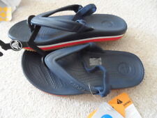 CROCS retro flip flop navy red c6/7  Kinderschuhe neu