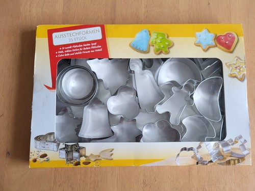 Fisko ausstechformen set 25tlg - ausstechformen,