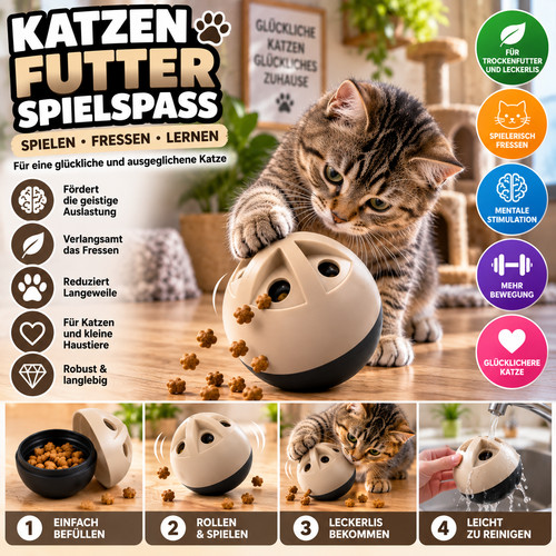 Katzen futterspielzeug - katzen,