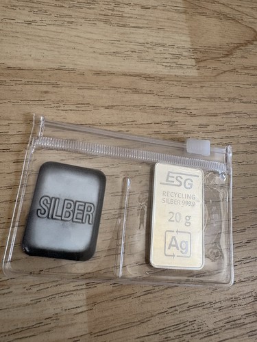 20g silber barren - 20g, (999er)