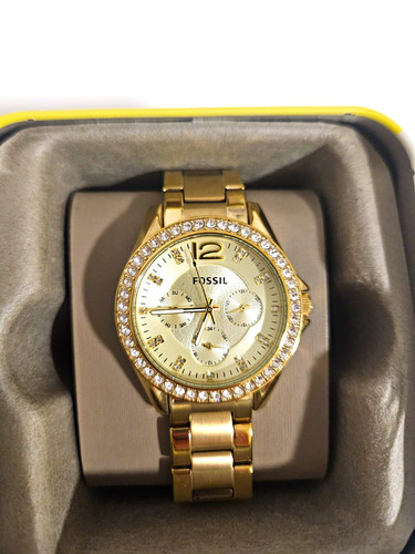 Fossil riley damen quarz - riley,