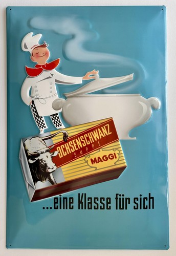 Maggi werbe schild - maggi,