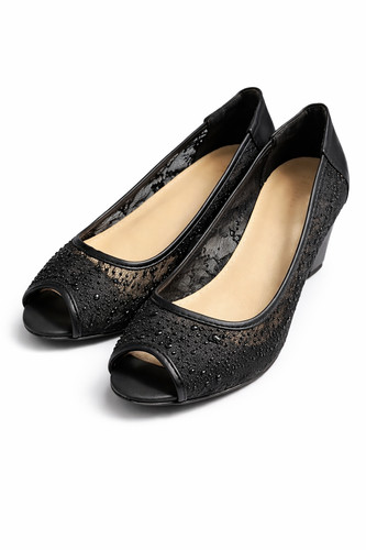 Elegante damen ballerinas peep - damen,