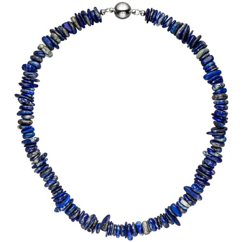 Halskette kette lapislazuli - lapislazuli, 44