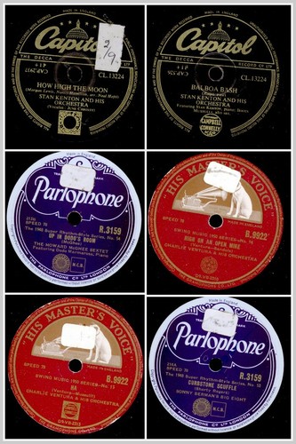 Bebop jazz 78rpm kenton - bebop, on