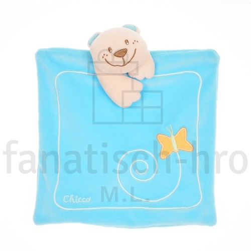 Chicco schmusetuch bär - schmusetuch, blau