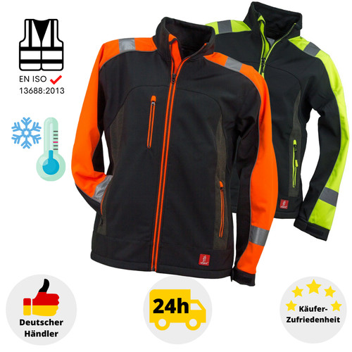 Warnschutz jacke softshell - jacke,