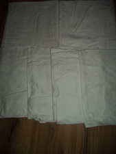 DDR Bettwäsche 2x Bettbezug 4x Kopfkissen unbenutzt Blumen Monogramm Baumwolle