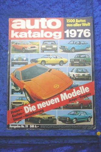 Auto katalog 1976 - katalog, (z)