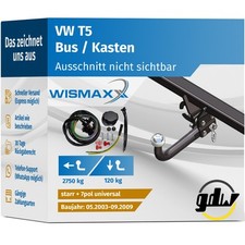 ANHÄNGERKUPPLUNG für VW T5
