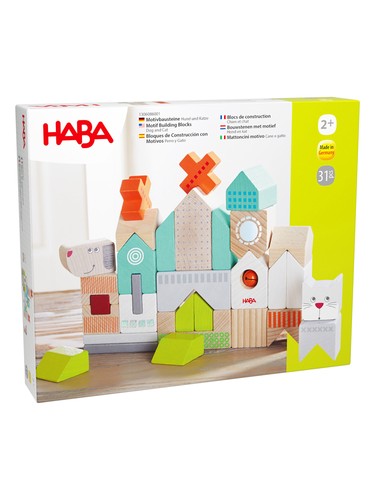 Haba bausteine hund - bausteine, katze