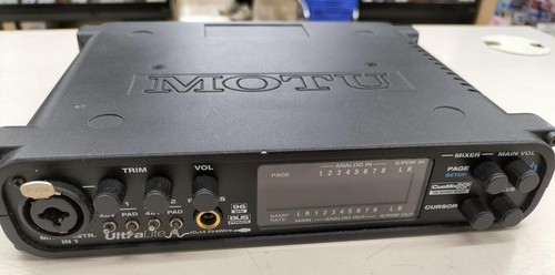 Motu ultralite audio interface - audio,