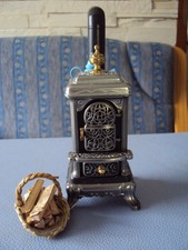 Gusseisen Ofen Bodo Henning, Antike Puppenstube.