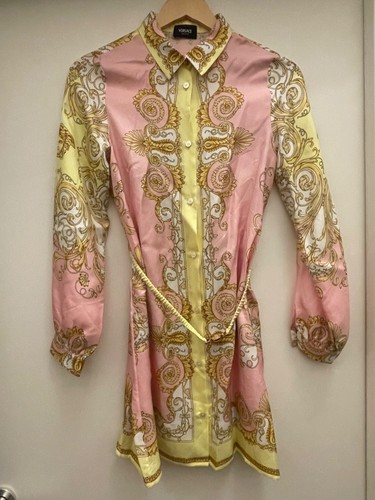 Versace seidenkleid xs - versace,