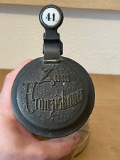 Bierkrug Glaskrug Glas  Krug Bier Brauerei Zum Franziskaner München