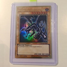 ROTÄUGIGER SCHWARZER DRACHE 1. AUFLAGE MAGO-DE003 Gold Rare Toploader  YuGiOh! 