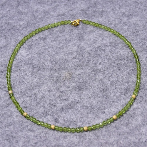 Peridot halskette 925er - peridot, halskette,