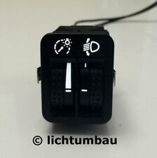 VW Golf 4 Schalter Leuchtweitenregulierung Dimmer BLAU ROT WEISS LED LWR Wunsch