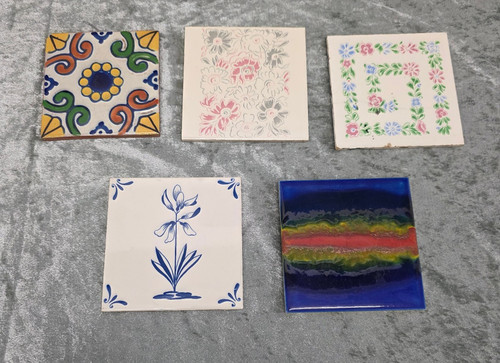 Alte fliesen sammlung stück - alte,