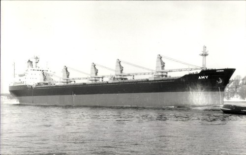 Foto frachtschiff amy - foto,
